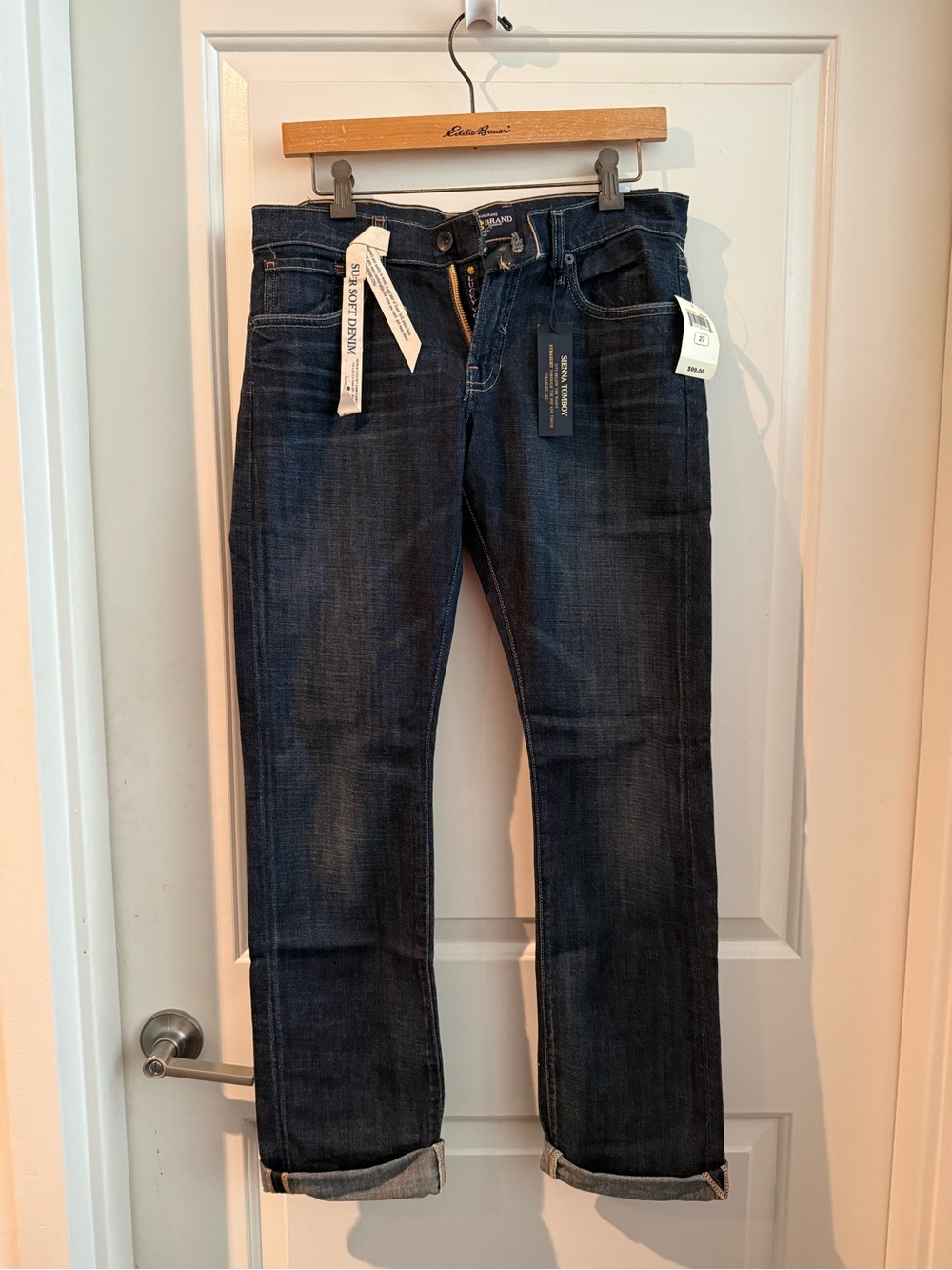Lucky Brand Dark Indigo Straight Leg Jeans